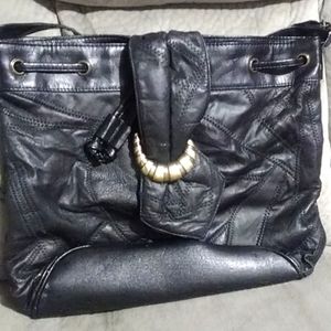 La Covina leather purse